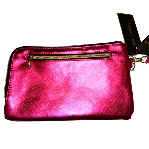 Juicy Couture Charging Cosmetic Bag NWT also can be used as Wristlet - Picture 2 of 8
